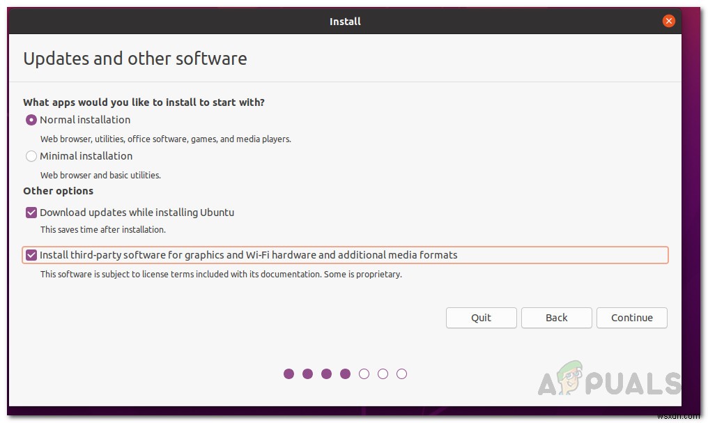 Cách khắc phục trình cài đặt Ubuntu 20.04 bị kẹt khi cập nhật 