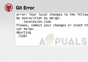 Cách sửa lỗi Git  Các thay đổi cục bộ của bạn đối với các tệp sau đây sẽ bị ghi đè bằng cách hợp nhất  