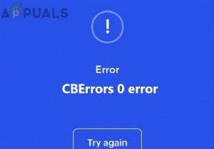 Cách khắc phục “Lỗi CbErrors 0” trong Coinbase? 