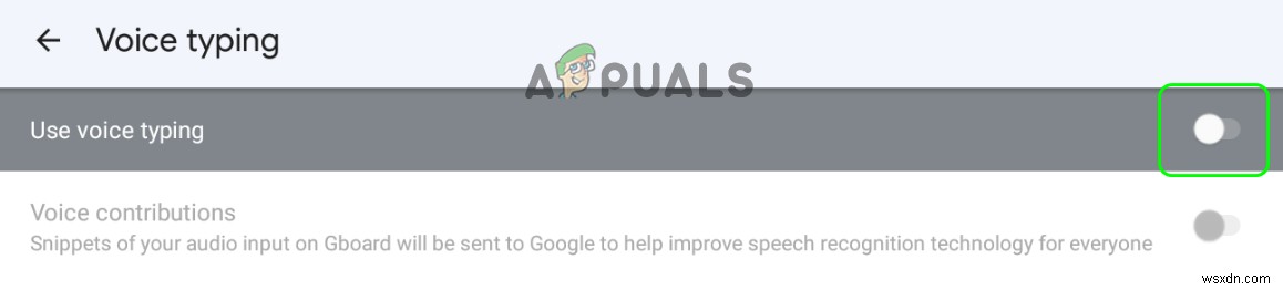 Cách tắt tính năng nhập liệu bằng giọng nói của Google trên Android 