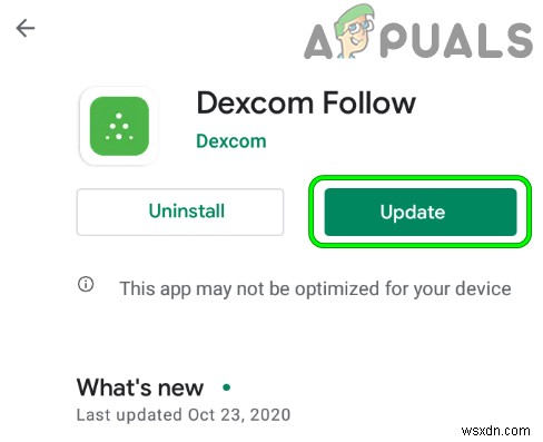 Cách khắc phục lỗi máy chủ trên ứng dụng Dexcom (iOS và Android) 