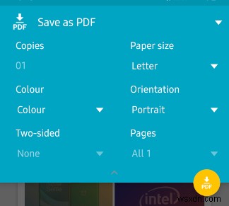 Cách chuyển đổi ảnh chụp màn hình thành PDF trong Android 