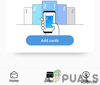 Khắc phục:Samsung Pay không hoạt động 