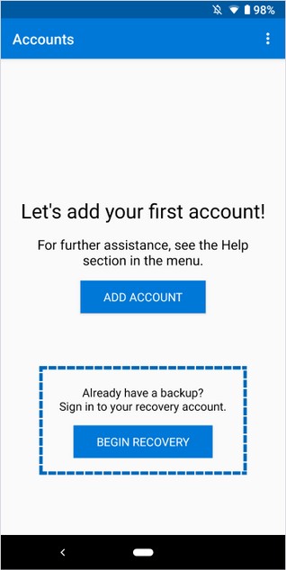 Cách khôi phục mã trong Microsoft Authenticator trên điện thoại mới 