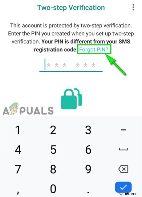 Làm thế nào để khôi phục mã PIN WhatsApp đã quên của bạn? 