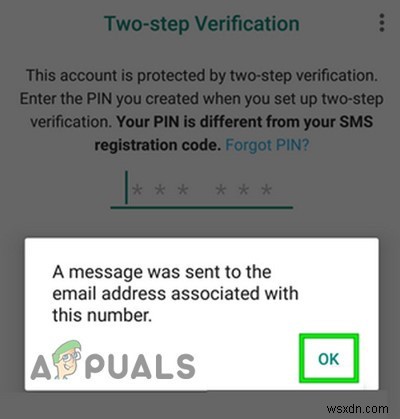 Làm thế nào để khôi phục mã PIN WhatsApp đã quên của bạn? 
