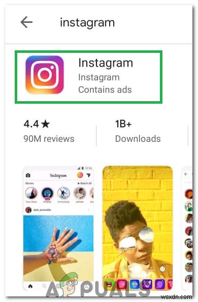 Khắc phục:Lỗi mạng không xác định trên Instagram 