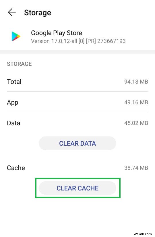 Làm cách nào để khắc phục lỗi  Error Check for Updates  trên Cửa hàng Google Play? 