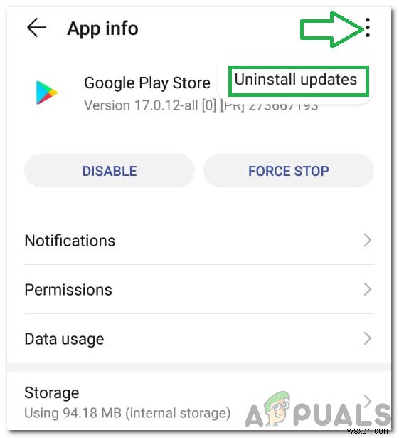 Làm cách nào để khắc phục lỗi  Error Check for Updates  trên Cửa hàng Google Play? 