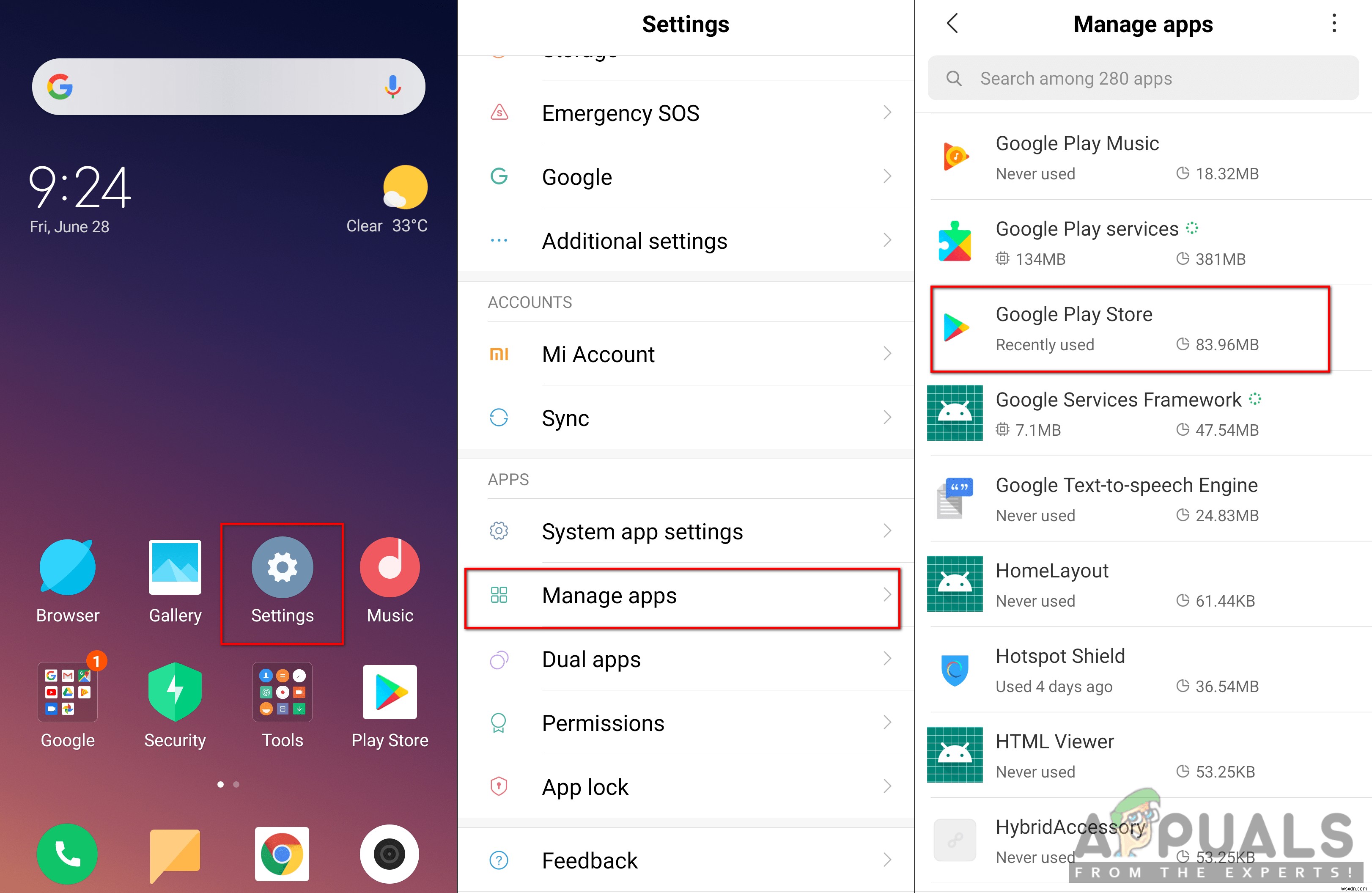 Cách sửa mã lỗi cửa hàng Google Play 924 