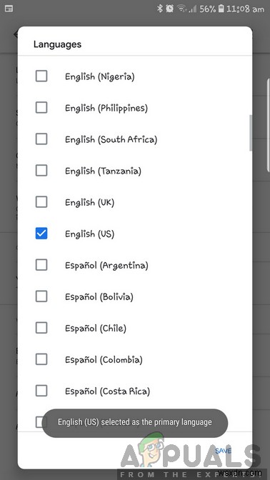 Cách khắc phục Tìm kiếm bằng giọng nói của Google không hoạt động 