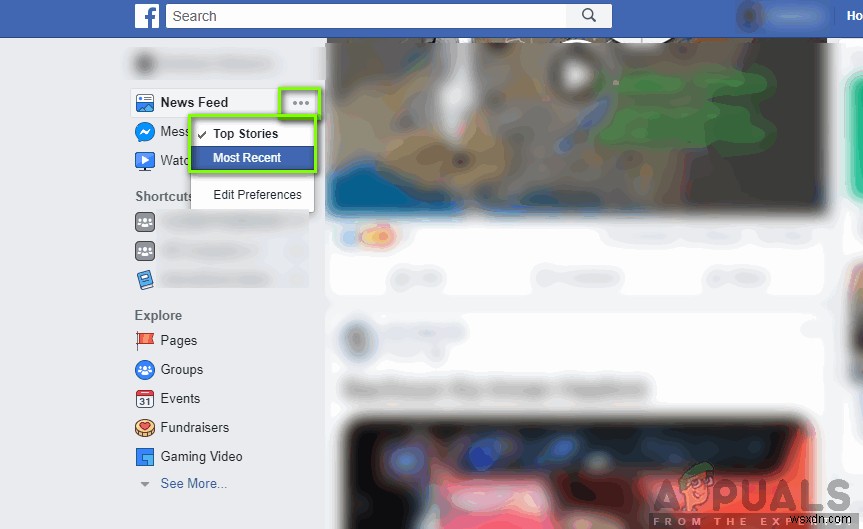 Cách khắc phục Facebook News Feed không hoạt động 