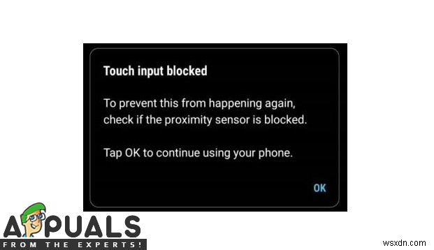 Khắc phục:Đầu vào cảm ứng của Galaxy S9 bị chặn 