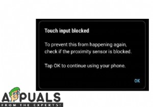 Cách khắc phục: Lỗi  Touch Input Blocked  trên Galaxy S9