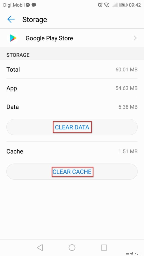 Khắc phục:Lỗi 910 trên Google Play  Không thể cài đặt ứng dụng  