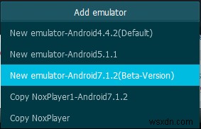 Cách nâng cấp NoxPlayer lên Android 7 Nougat 