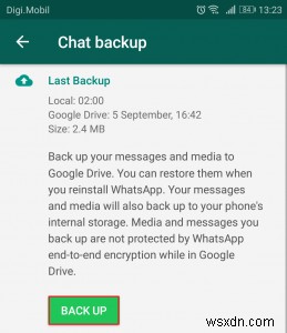 Cách di chuyển lịch sử trò chuyện WhatsApp từ Android sang iOS 