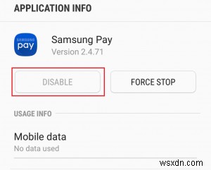 Cách tắt hoặc xóa ứng dụng Samsung Pay 