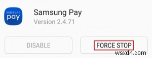 Cách tắt hoặc xóa ứng dụng Samsung Pay 