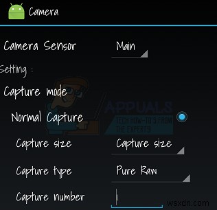 Cách bật API Camera2 và chụp RAW trên Android 
