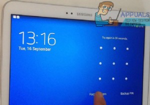 GIẢI QUYẾT:Quên mật khẩu cho Samsung Galaxy Tab của bạn 