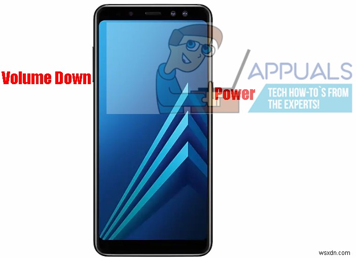 Cách chụp ảnh màn hình trên Samsung Galaxy A8 