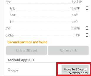 Cách buộc di chuyển ứng dụng sang thẻ SD trong Android 