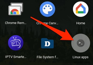 Cách cài đặt ứng dụng Linux trên Chromebook 