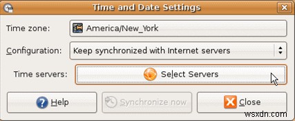 Cách thiết lập Ubuntu để đồng bộ thời gian của nó qua Internet 