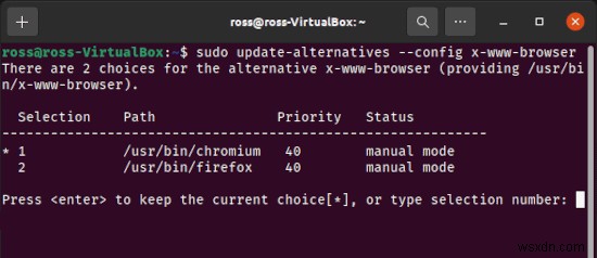 Cách thay đổi trình duyệt web mặc định trong Ubuntu 