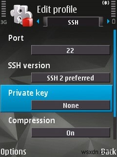 Tạo một cặp khóa RSA để sử dụng với PuTTY trên N95 