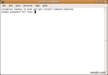 Cách thêm KDE vào Ubuntu Eee 8.04.1