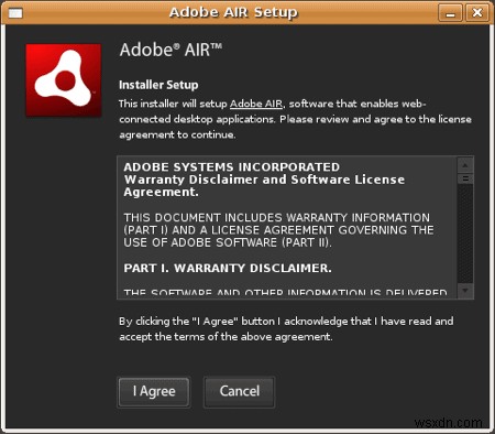 Cách cài đặt Adobe AIR trong Ubuntu