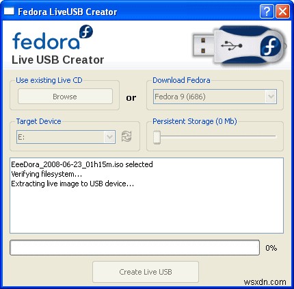 Cách cài đặt Fedora trên PC Eee của bạn