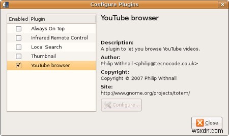 Cách xem video YouTube trong Ubuntu Media Player