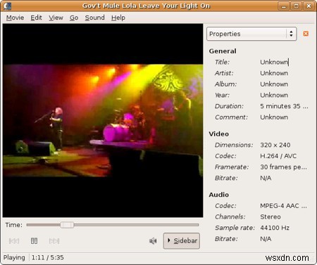 Cách xem video YouTube trong Ubuntu Media Player