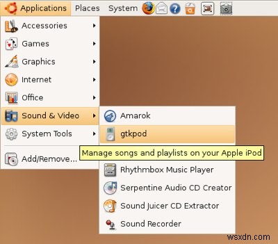 Cách sử dụng gtkpod để quản lý iPod của bạn trong Ubuntu 