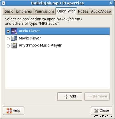 Cách phát tệp MP3 trong Fedora