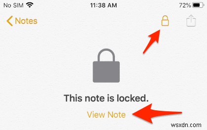 Làm thế nào để bảo vệ mật khẩu Ghi chú iPhone &iPad của bạn 