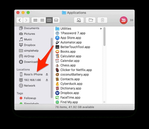 Cách sao lưu iPhone, iPad hoặc iPod của bạn trên macOS Catalina 