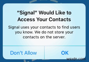 Cách sử dụng Signal trên iPad 