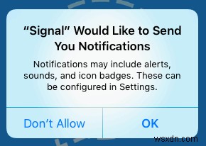 Cách sử dụng Signal trên iPad 