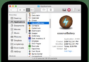 Cách kiểm tra sức khỏe pin iPhone/iPad bằng coconutBattery trên Mac