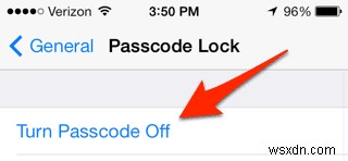Cách tắt khóa mật mã trên iPhone hoặc iPad của bạn 
