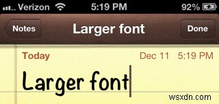 Cách tăng kích thước phông chữ trên iPhone hoặc iPad của bạn 