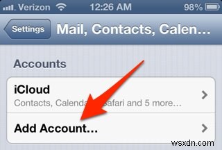 Cách thiết lập tài khoản email trên iPhone hoặc iPad của bạn 