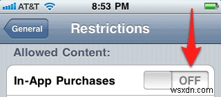 Cách tắt tính năng mua hàng trong ứng dụng trên iPhone, iPad hoặc iPod Touch của bạn 