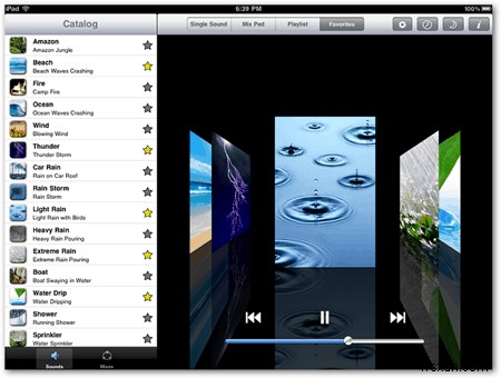 Tặng phẩm:White Noise Pro cho iPad 