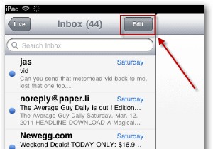 Cách xóa nhiều email cùng lúc trên iPhone, iPad hoặc iPod Touch của bạn 