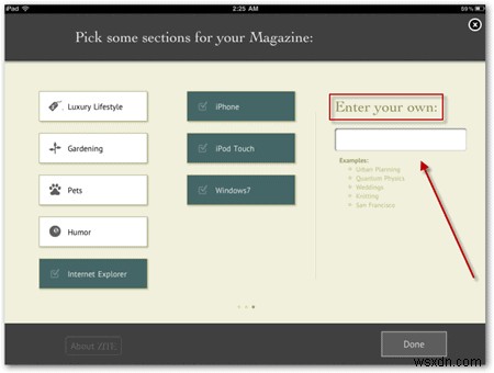 Cách tạo Tạp chí kỹ thuật số tùy chỉnh cho iPad của bạn 